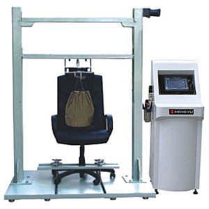 HY-643辦公椅沖擊前角靜壓測試機：滿足標準：BFM-辦公椅沖擊前角靜壓測試機