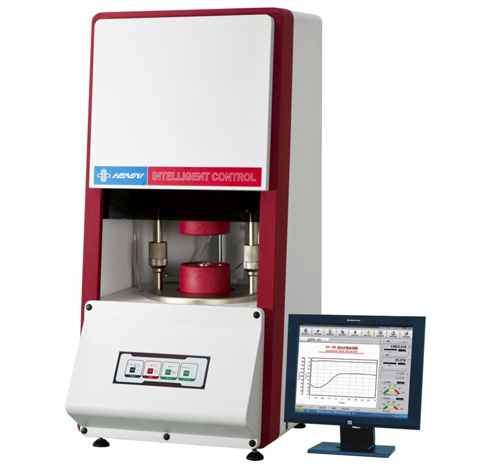 HY-750硫化試驗機：依據標準:ASTMD2084、ASTMD5289、ISO6502HY-750硫化試驗機包括：主機，測溫，控溫，數據采集處理，傳感器及電氣連鎖等部分，測控溫電路由進口自適應PID溫控儀，固態繼電器，鉑電-硫化試驗機